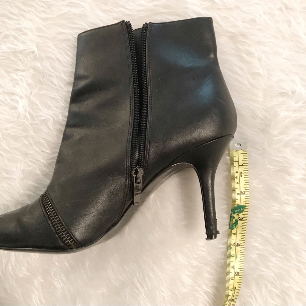 Kelly and Katie Black heeled ankle boots size 8.5 YTK Trendy - Picture 4 of 4